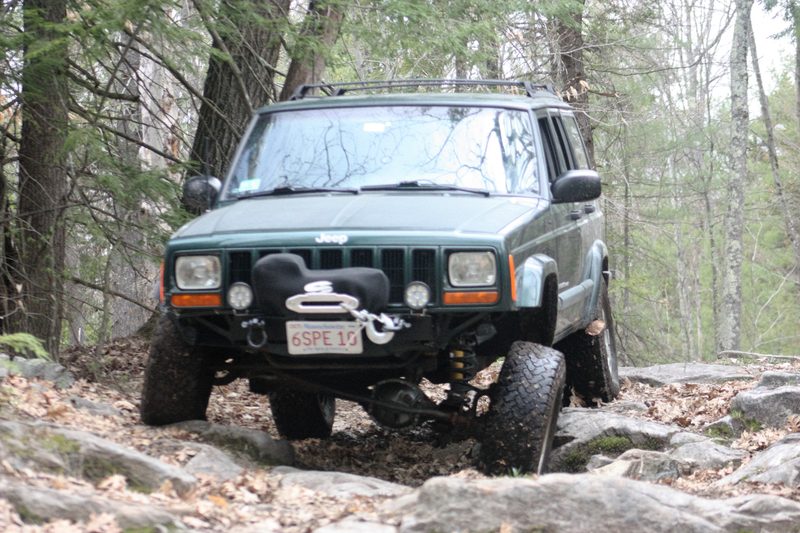 Illustration for article titled Jeeps in the Woods.